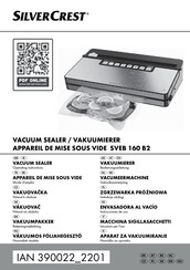 Silvercrest SVEB 160 B2 Manuals | ManualsLib