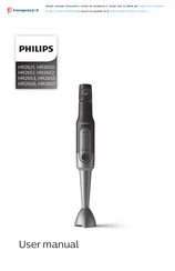 Philips HR2652 User Manual