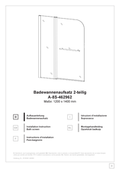 Otto A-8S-462962 Installation Instruction