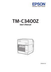 Epson TM-C3400Z User Manual