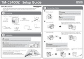 Epson TM-C3400Z Setup Manual