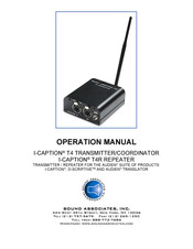 Sound Associates I-CAPTION T4R Operation Manual