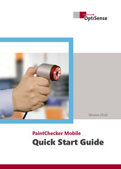 OptiSense PaintChecker Mobile Quick Start Manual