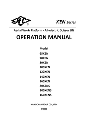 HANGCHA 80XEN Operation Manual