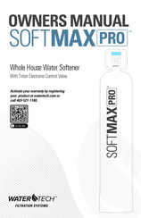 Water Tech Softmax Pro SMX10 Owner's Manual