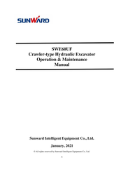 SUNWARD SWE60UF Operation & Maintenance Manual
