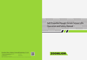Zoomlion ZS1623RT Operation And Safety Manual