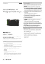 Autonics ARD-AI04 Product Manual