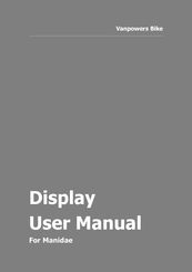 VANPOWERS SW-LCD User Manual