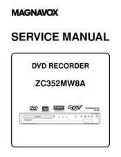 Magnavox ZC352MW8A Service Manual