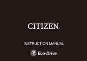 Citizen Eco-Drive EC1180-81L Instruction Manual