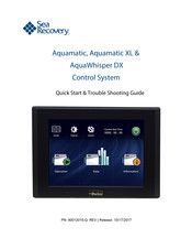 Sea Recovery AquaWhisper DX Quick Start & Troubleshooting Manual