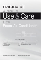 Frigidaire FFTH122WA2 Use & Care Manual