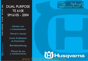 Husqvarna SM 610E 2004 Manual