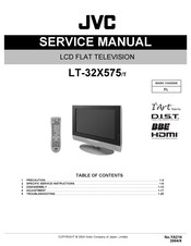 JVC LT-32X575/T Service Manual