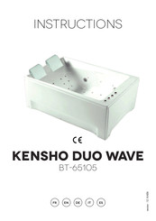 spalina KENSHO duo wave BT-65105 Instructions Manual