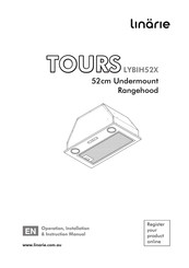 linarie TOURS LYBIH52X Operation & Installation Manual