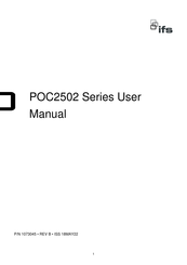 ifs POC2502 Series User Manual