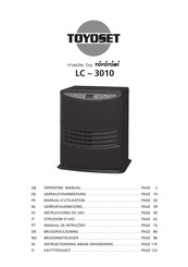 Toyotomi Toyoset LC-3010 Operating Manual