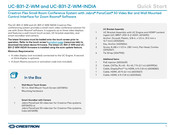Crestron Flex UC-B31-Z-WM Quick Start Manual