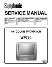 Symphonic WF719 Service Manual