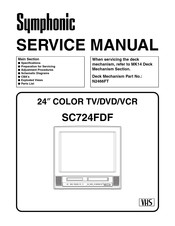 Symphonic SC724FDF Service Manual