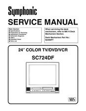Symphonic SC724DF Service Manual