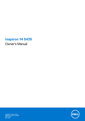 Dell Inspiron 14 5435 Owner's Manual