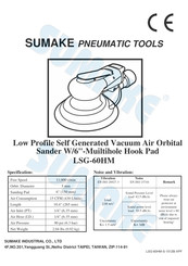 Sumake LSG-60V Instruction Manual