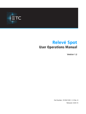 ETC 2510A1001 User's Operation Manual