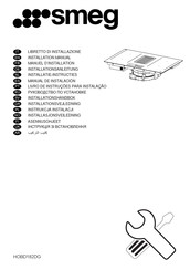 Smeg HOBD182DG Installation Manual