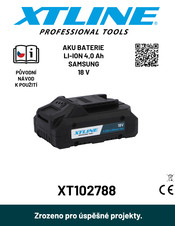 XTline XT102788 Original Instruction Manual