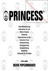 Princess 2989 Instructions For Use Manual