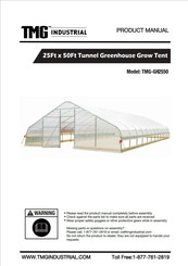 TMG TMG-GH2550 Product Manual