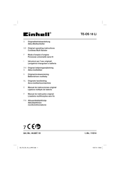 EINHELL 44.607.10 Original Operating Instructions