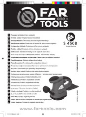 Far Tools S 450B Original Manual Translation