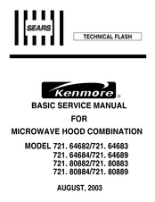 Kenmore 721.80883 Service Manual