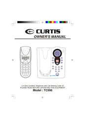 Curtis TC996 Owner's Manual