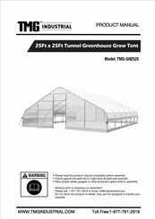 Tmg TMG-GH2525 Product Manual