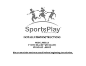 SportsPlay Megan Installation Instructions Manual