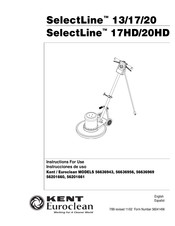Nilfisk-Advance SelectLine 20HD Instructions For Use Manual