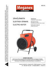 Meganex MEG150 Instruction Manual