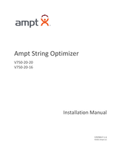 Ampt V750-20-16 Installation Manual