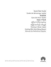 Huawei WRTB-WFE9L Quick Start Manual