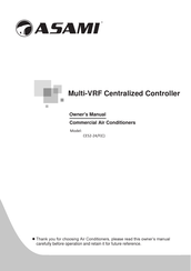 Asami CE52-24/FC Owner's Manual
