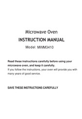 GGM MWM3410 Instruction Manual