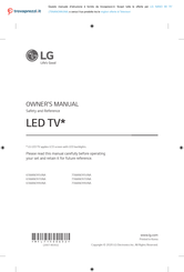 LG NANO 99 Owner's Manual