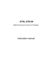 Atal ATD-09 Instruction Manual