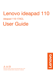 Lenovo ideapad 110-17ACL User Manual