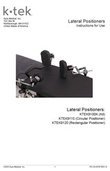 KYRA MEDICAL k-tek KTEK9110 Instructions For Use Manual